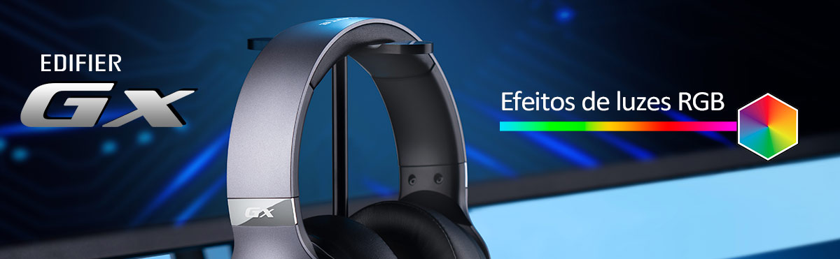 Headset Gamer com RGB