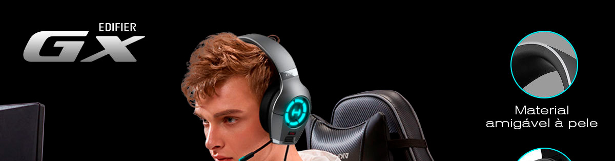 headset gamer confotável