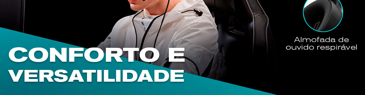 Headset Gamer confortável