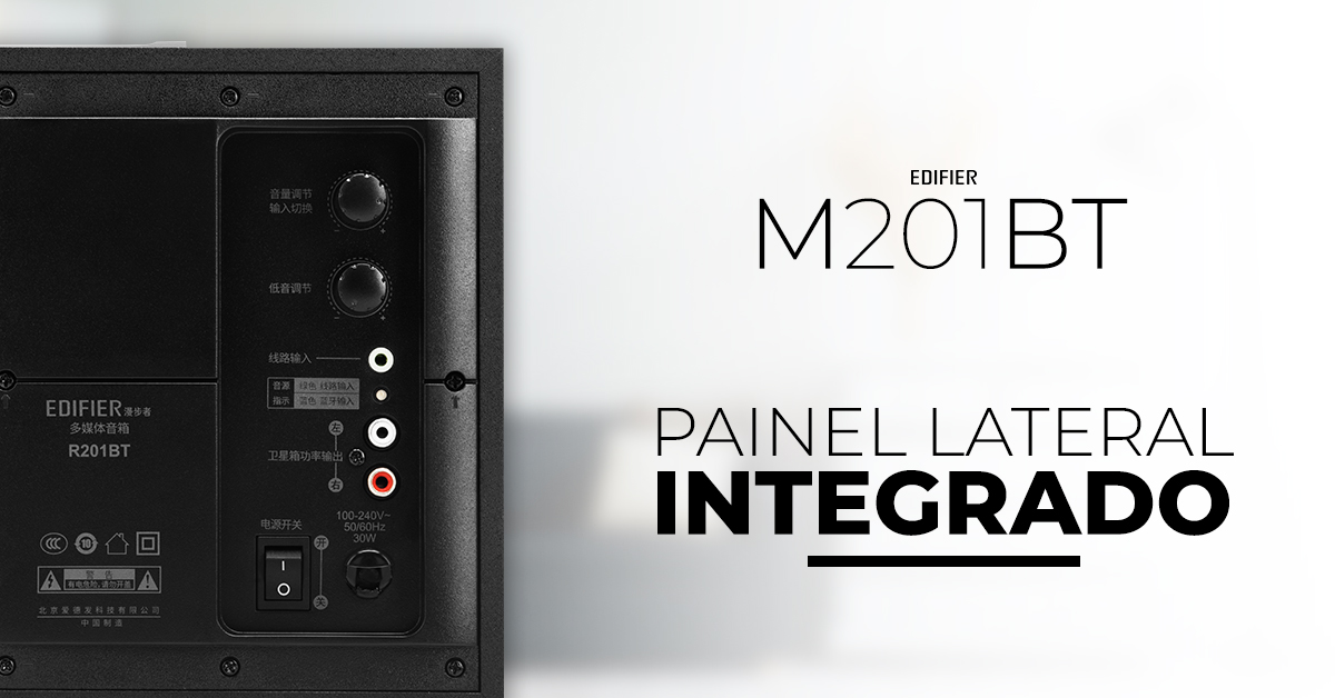 Caixa de som Bluetooth M201BT EDIFIER