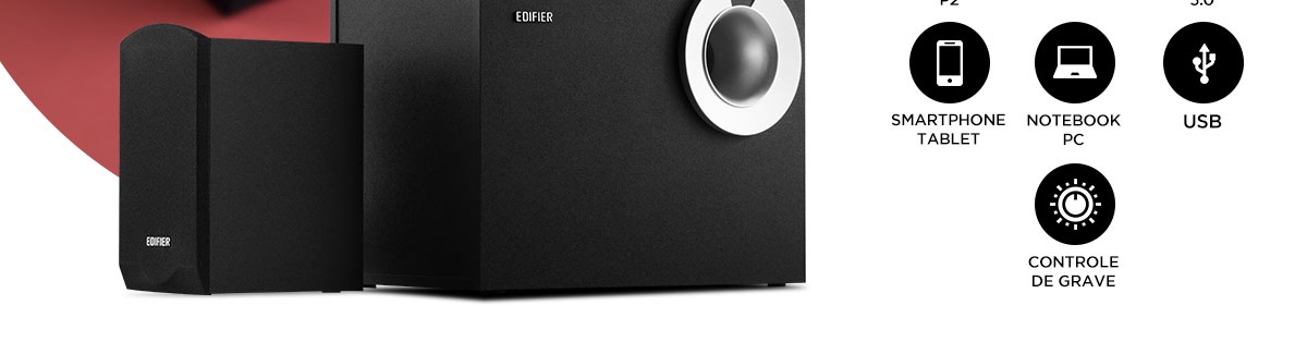 Subwoofer EDIFIER M206BT