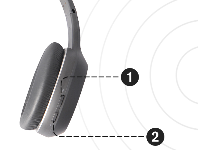 fone com drive de 40mm