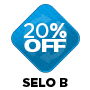 Selo B 25% de desconto